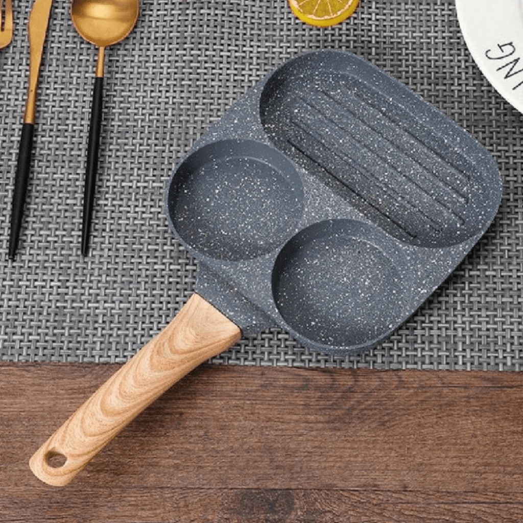 Frigideira Multifuncional Antiaderente de Pedra Home Lar