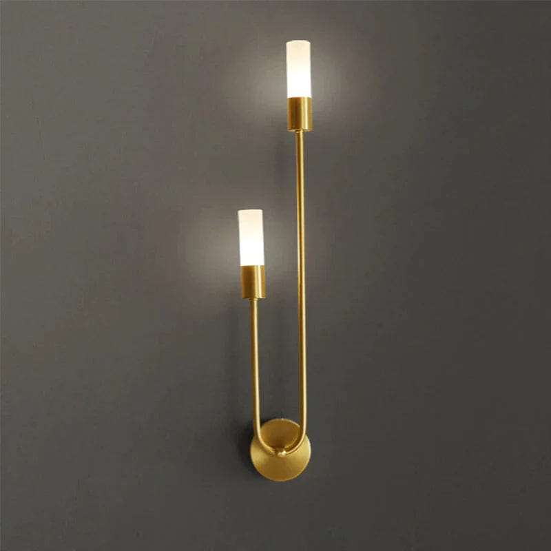 Luminária Arandela Gold de Parede em Led Luminária Arandela Gold de Parede em Led Home Lar