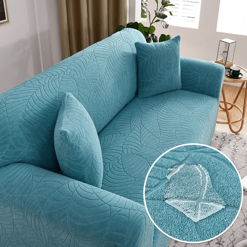 Capa de Sofá Impermeável Home Lar Azul 1 - Lugar 90-140cm