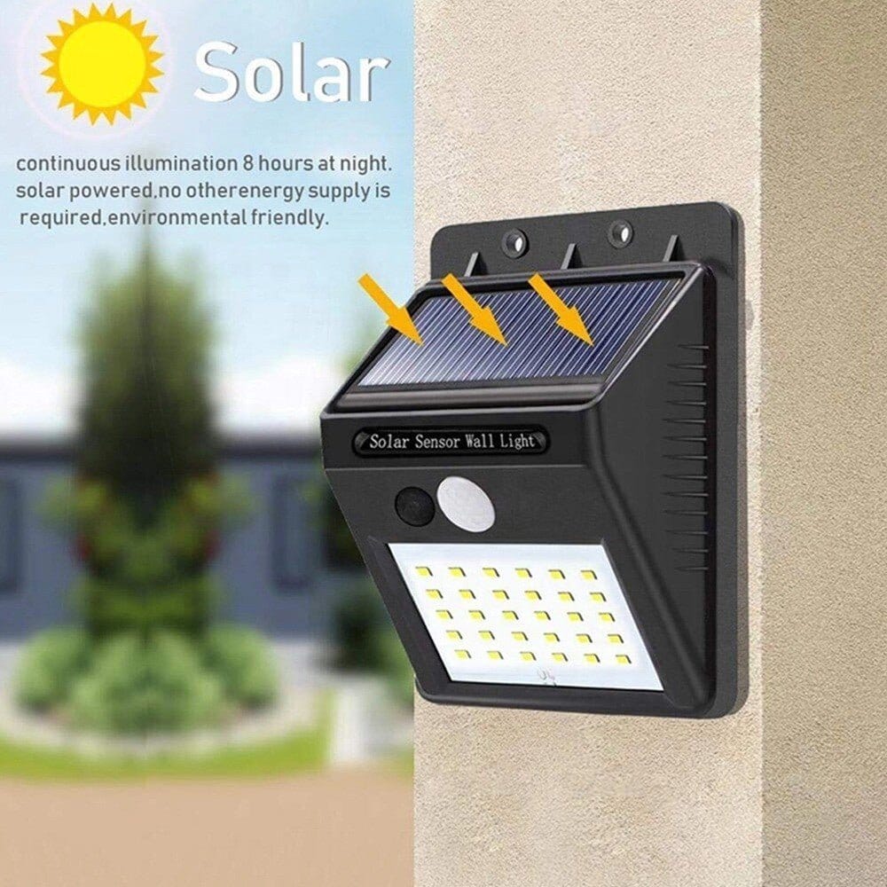 Luminária Solar com Sensor Inteligente Home Lar