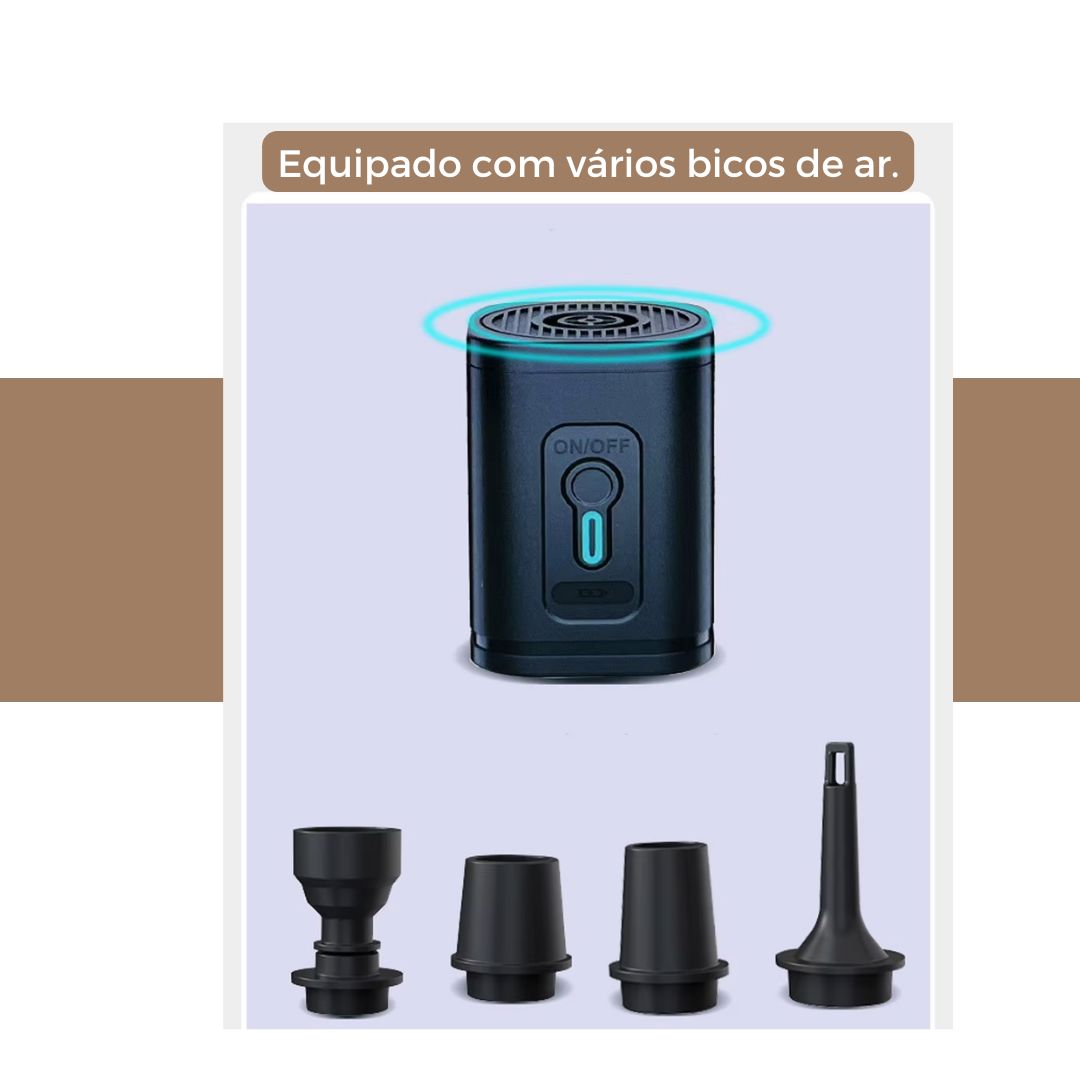 Mochila de Viagem com Compressão a Vácuo