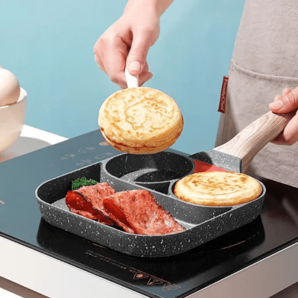 Frigideira Multifuncional Antiaderente de Pedra Home Lar