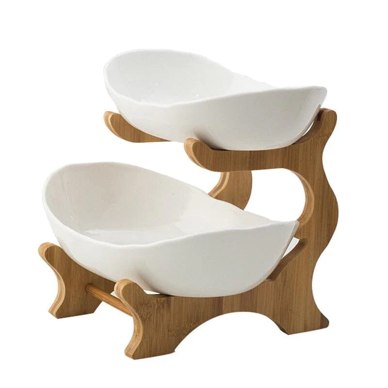 Fruteira de Mesa Fruteira de Mesa Home Lar 2 Compartilhamentos Branco