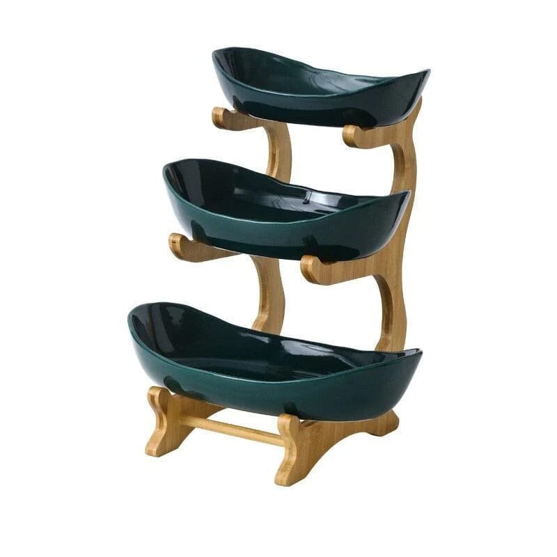 Fruteira de Mesa Fruteira de Mesa Home Lar 3 Compartilhamentos Verde