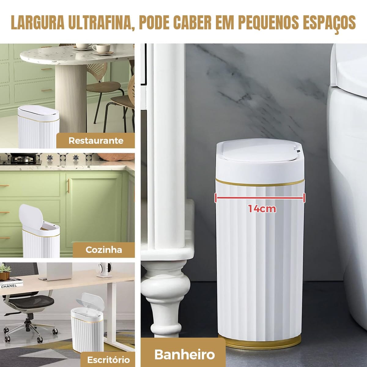 Lixeira Automática Inteligente Home Lar