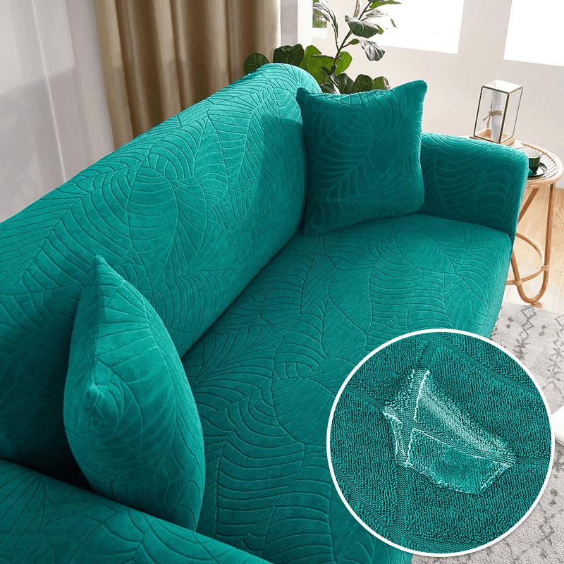 Capa de Sofá Impermeável Home Lar Verde Agua 1 - Lugar 90-140cm