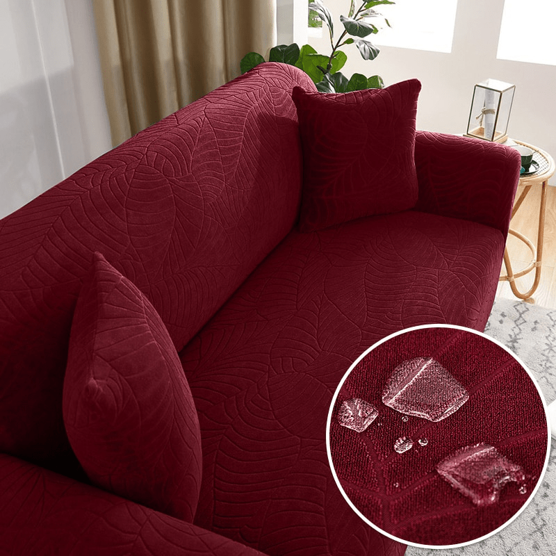 Capa de Sofá Impermeável Home Lar Vermelho 1 - Lugar 90-140cm