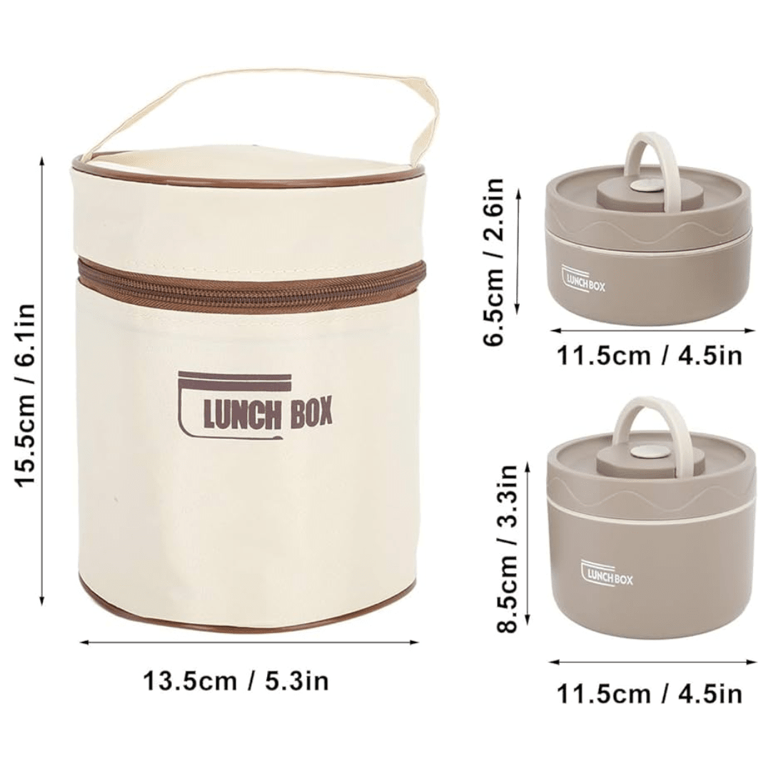 Kit Potes Térmicos Lunchbox - Zatto Home Lar
