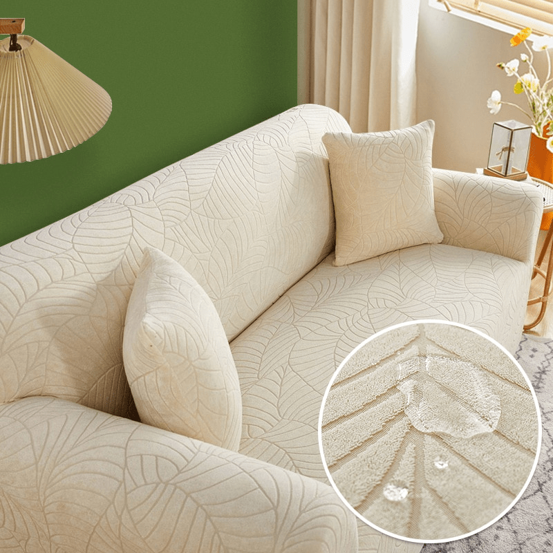 Capa de Sofá Impermeável Home Lar Bege 1 - Lugar 90-140cm