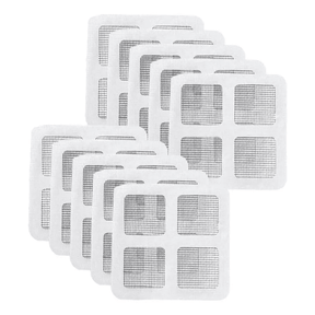 Kit 10 Peças Coletor de Cabelo Descartável para Ralos - Zatto Tela para ralos de pia ou de banheiro Home Lar 10 Peças 