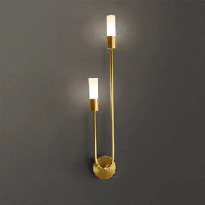 Luminária Arandela Gold de Parede em Led Luminária Arandela Gold de Parede em Led Home Lar 