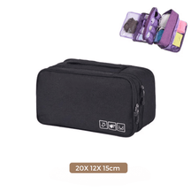 Organizador de roupa íntimas para Viagem Home Lar Preta 