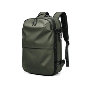 Mochila de Viagem com Compressão a Vácuo Home Lar Verde Militar 