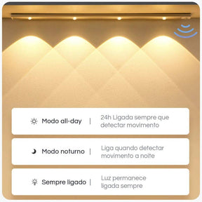 Luminária sem fio Magnética Home Lar 