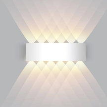 Arandela em Led Home Lar Branco 12W 