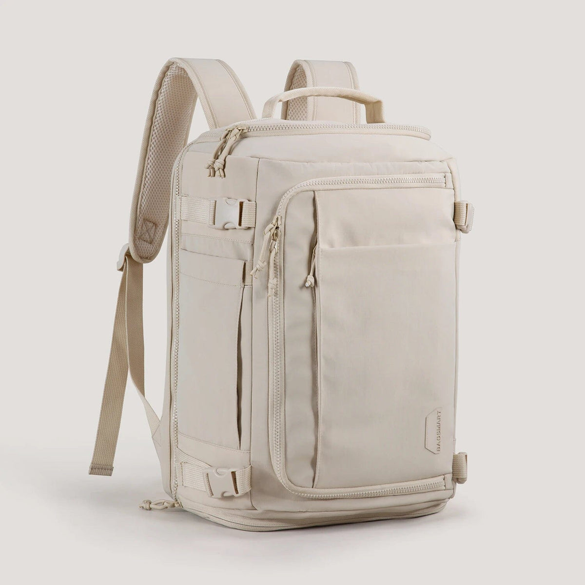 Mochila de Viagem Unissex Home Lar Bege 