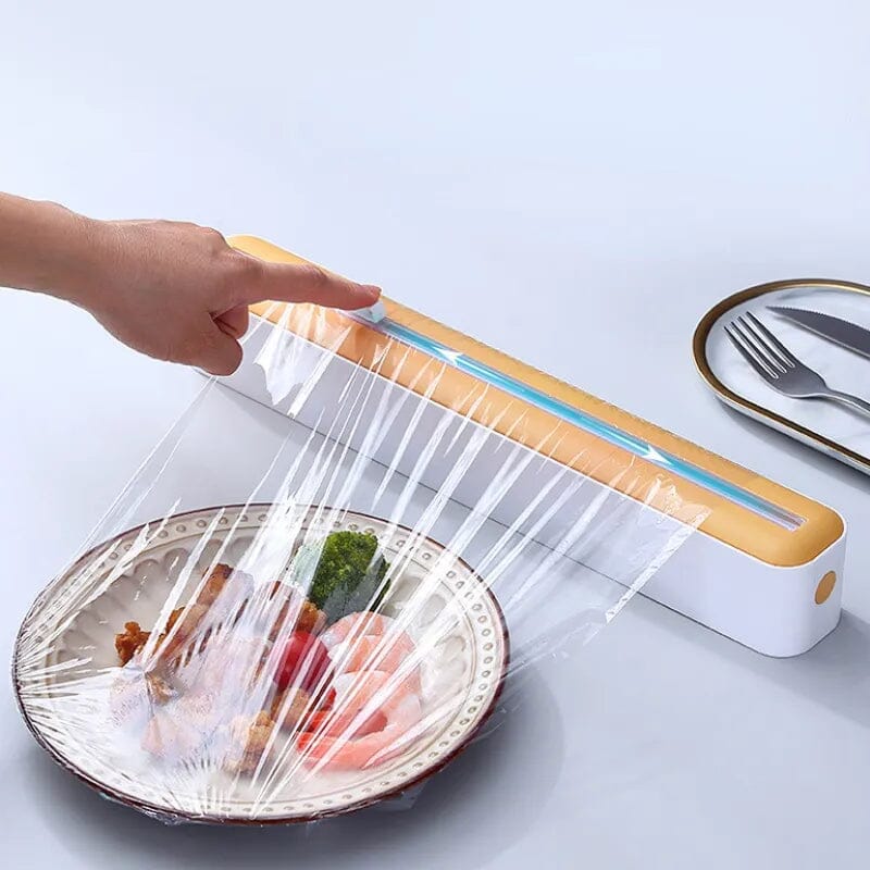 Suporte Cortador de Plástico Filme, Papel Alumínio e Papel manteiga Suporte Cortador de Plástico Filme, Papel Alumínio e Papel manteiga Home Lar 