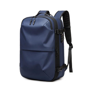 Mochila de Viagem com Compressão a Vácuo Home Lar Azul 