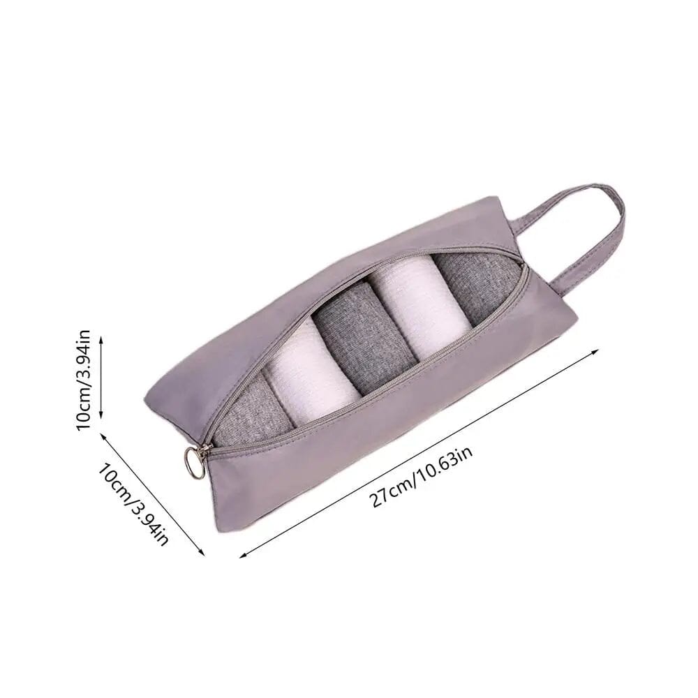 Organizador de roupas íntimas Home Lar Cinza claro 