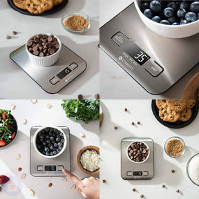 Balança de Cozinha em Aço Inoxidável Home Lar 