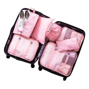 Kit com 8 Bolsas Organizadoras Home Lar 